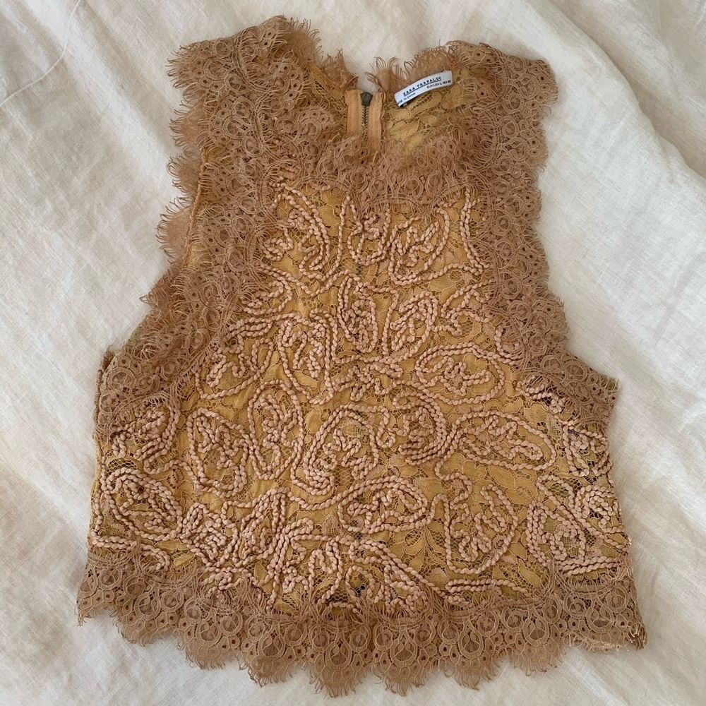 Zara (Parisian) Lace Top